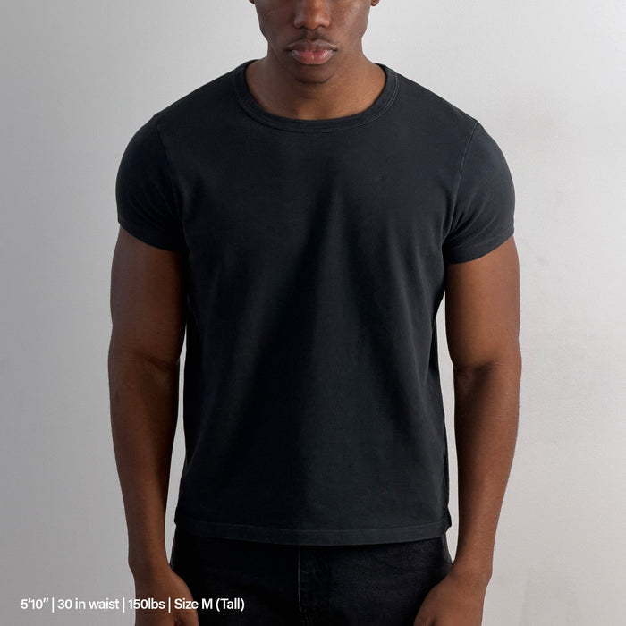 Tony Baby Tee | Mens | Heavyweight T-Shirt Dark Grey