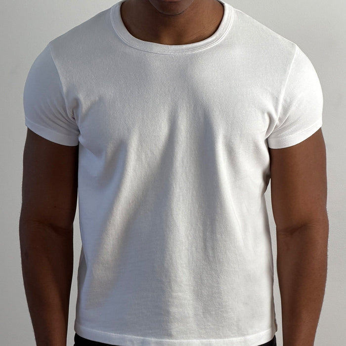 Tony Baby Tee | Mens | Heavyweight T-Shirt Classic White