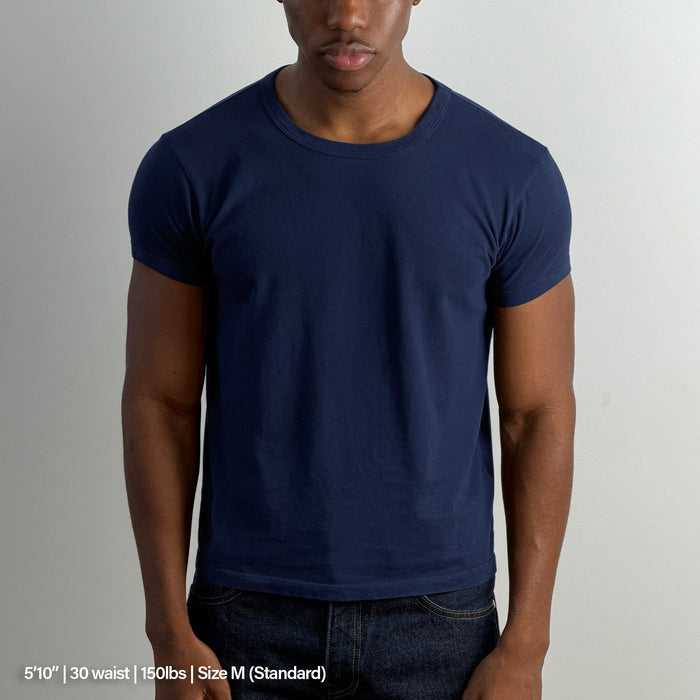 Tony Baby Tee | Mens T-Shirt Navy