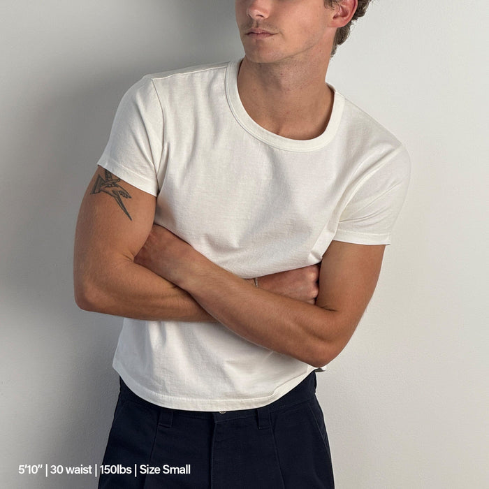 Tony Baby Tee | Men's T-Shirt Natural Off-White