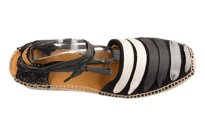 Tp Ribbons Black - Crispins Shoes