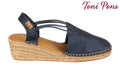 Tp Sheen Navy - Crispins Shoes