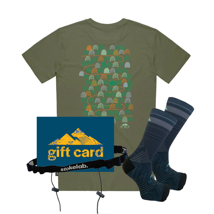 Trail Runner Gift Box Bundle | Green Path | Mens