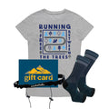 Trail Runner Gift Box Bundle | Grey Running Free | Womens