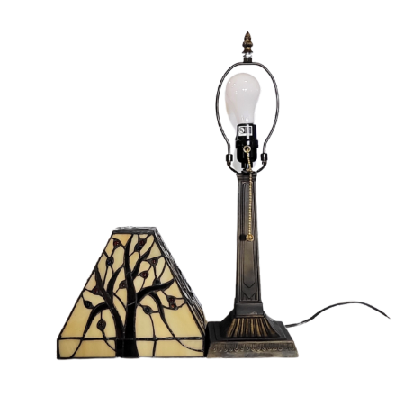 Tree of Life Stained Glass Lamp