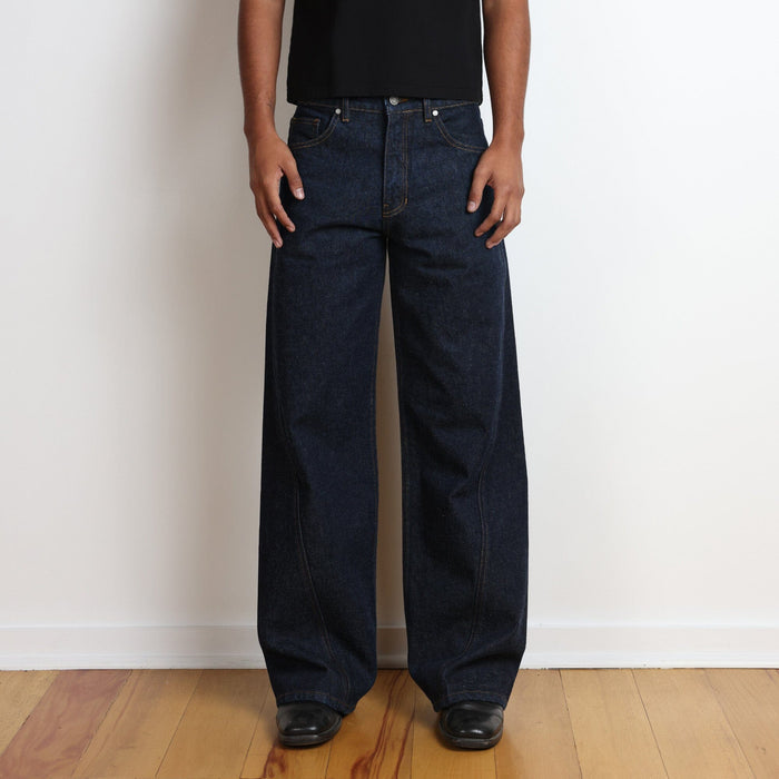 Twisted Tokyo Jeans | Straight-Wide Leg Raw Indigo