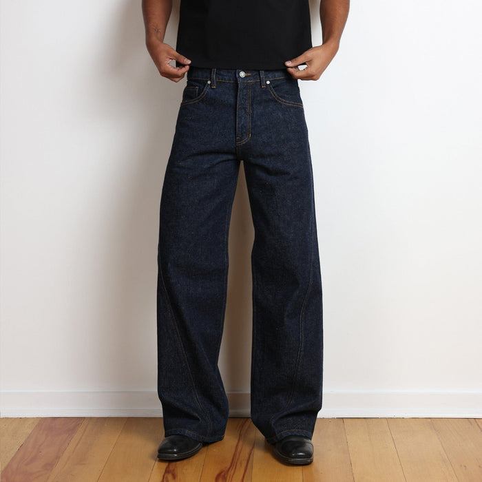 Twisted Tokyo Jeans | Straight-Wide Leg Raw Indigo