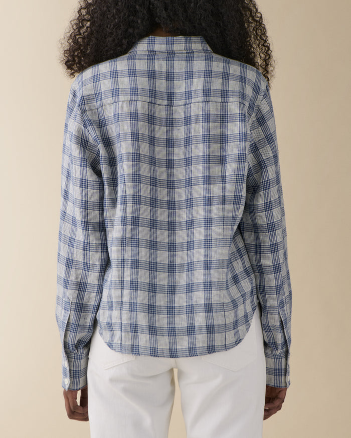 Vera Blue White Check