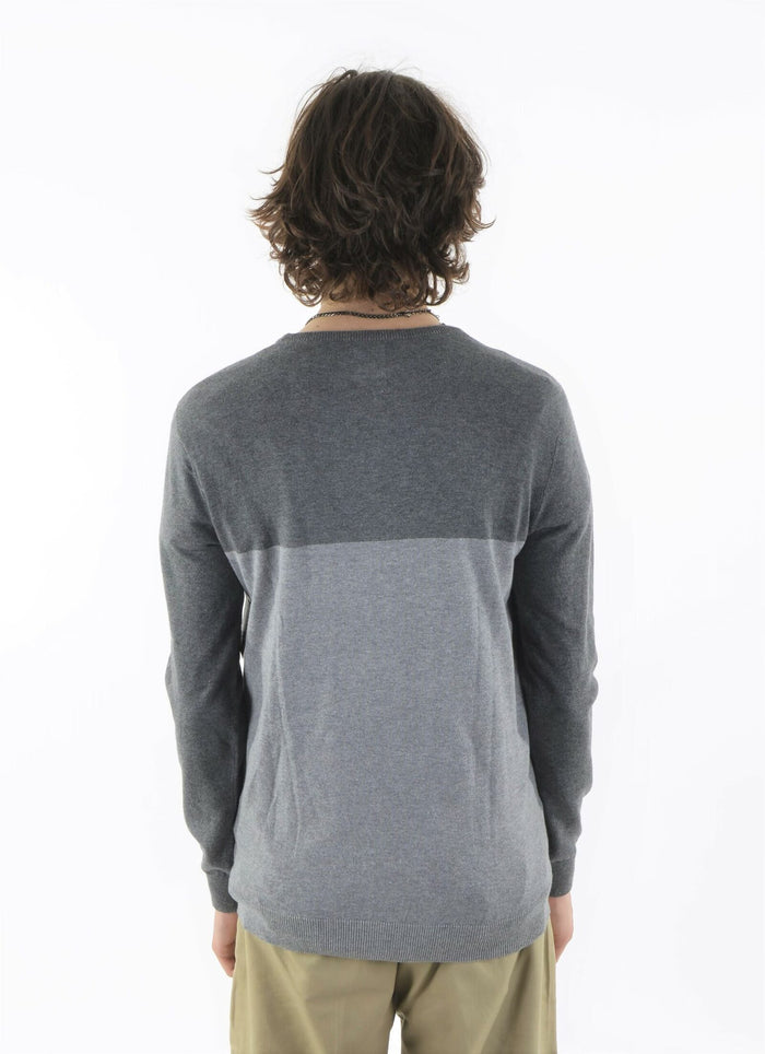 VOLCOM ALDO SWEATER MAGLIONE GRIGIO