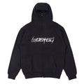 wasted paris blade balaclava zip hoodie