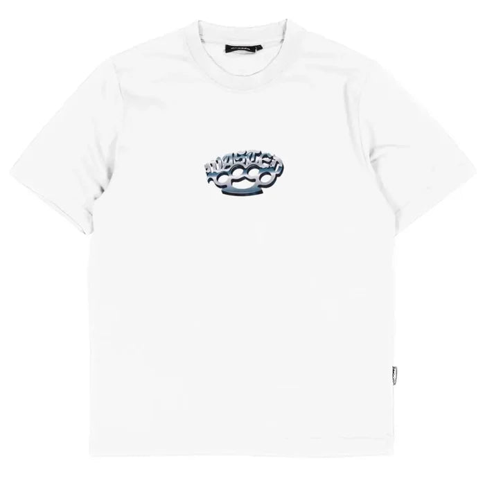 wasted paris knuckles t-shirt white