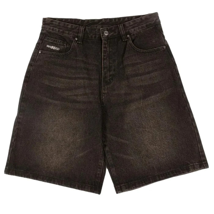 wasted paris sandblast casper shorts black