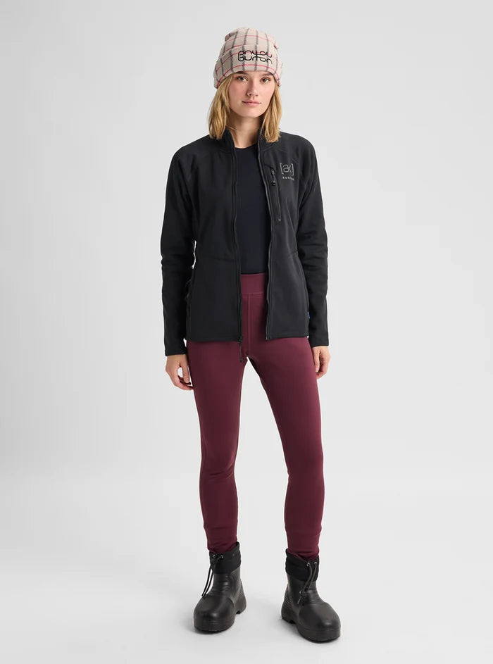 Product image of Women's Burton [ak] Baker Stretch Full-Zip Fleece[Variant:True Black]