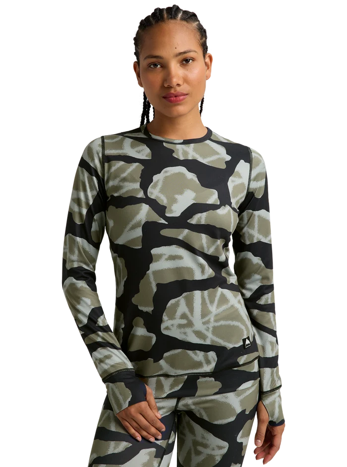 Product image of Women's Burton Midweight Base Layer Crewneck[Variant:Graffiti Camo]