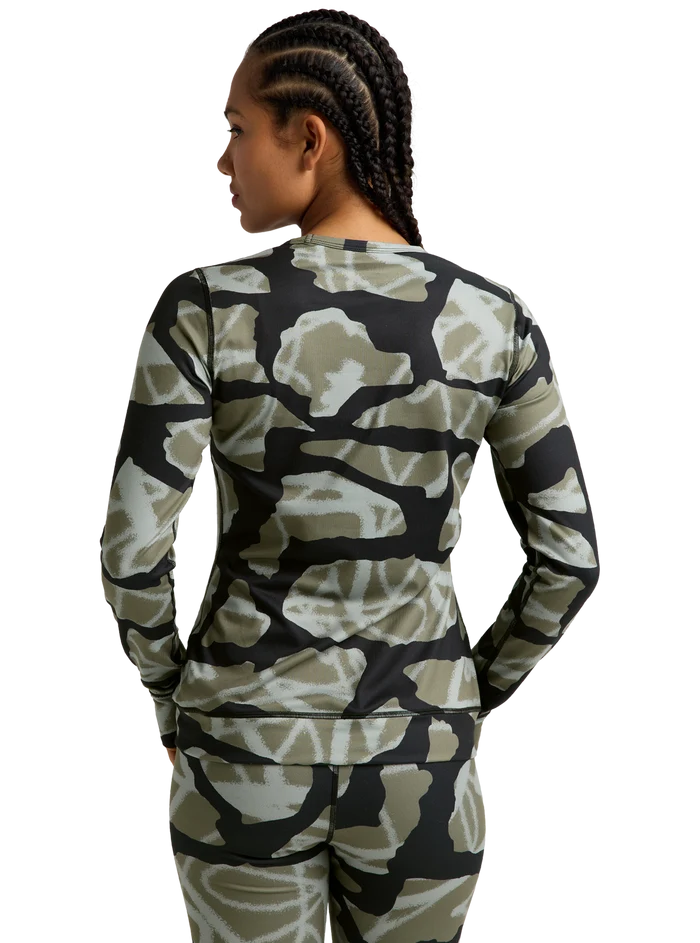 Product image of Women's Burton Midweight Base Layer Crewneck[Variant:Graffiti Camo]