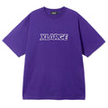 X large standard logo purple tee