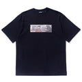 X large subway ss tee black