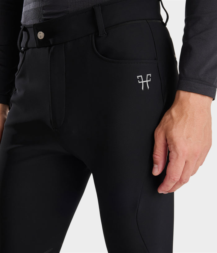 X-perform ICONIC | Black | Pantalon d'équitation homme| Horse Pilot
