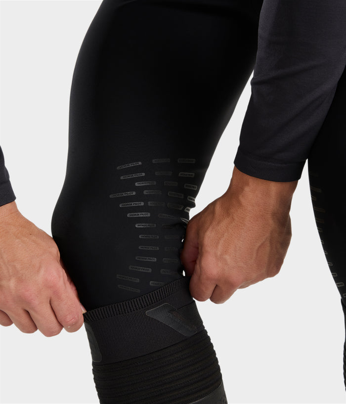 X-perform ICONIC | Black | Pantalon d'équitation homme| Horse Pilot