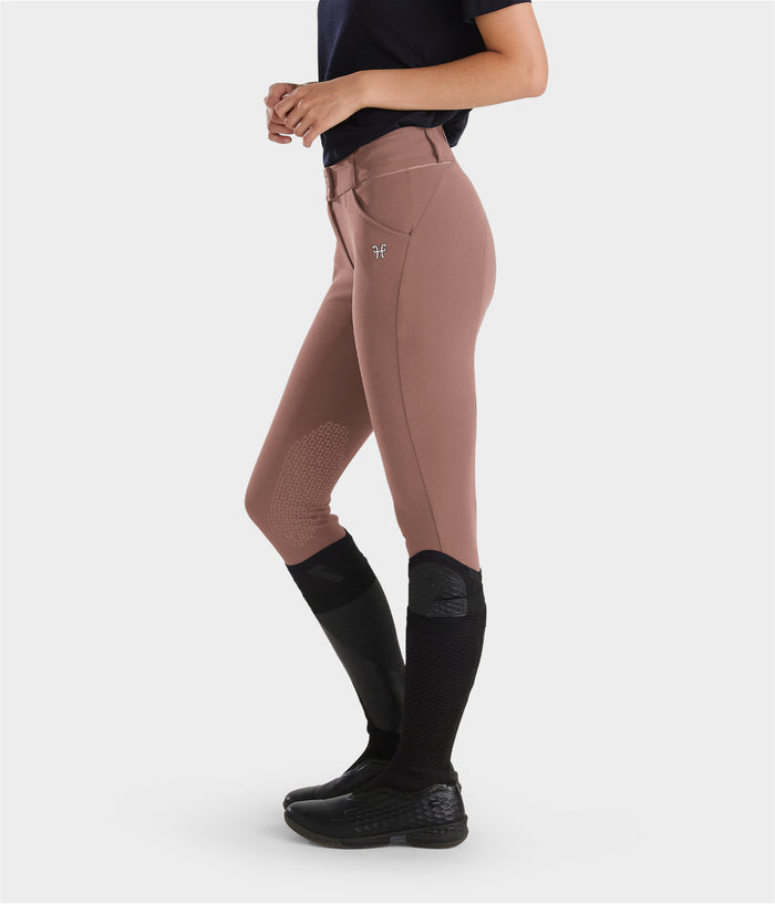 X-prime | grip genoux | vieux rose | Pantalon d'équitation femme | Horse Pilot