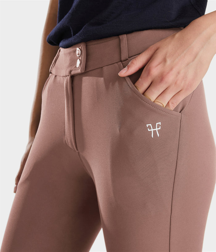 X-prime | grip genoux | vieux rose | Pantalon d'équitation femme | Horse Pilot