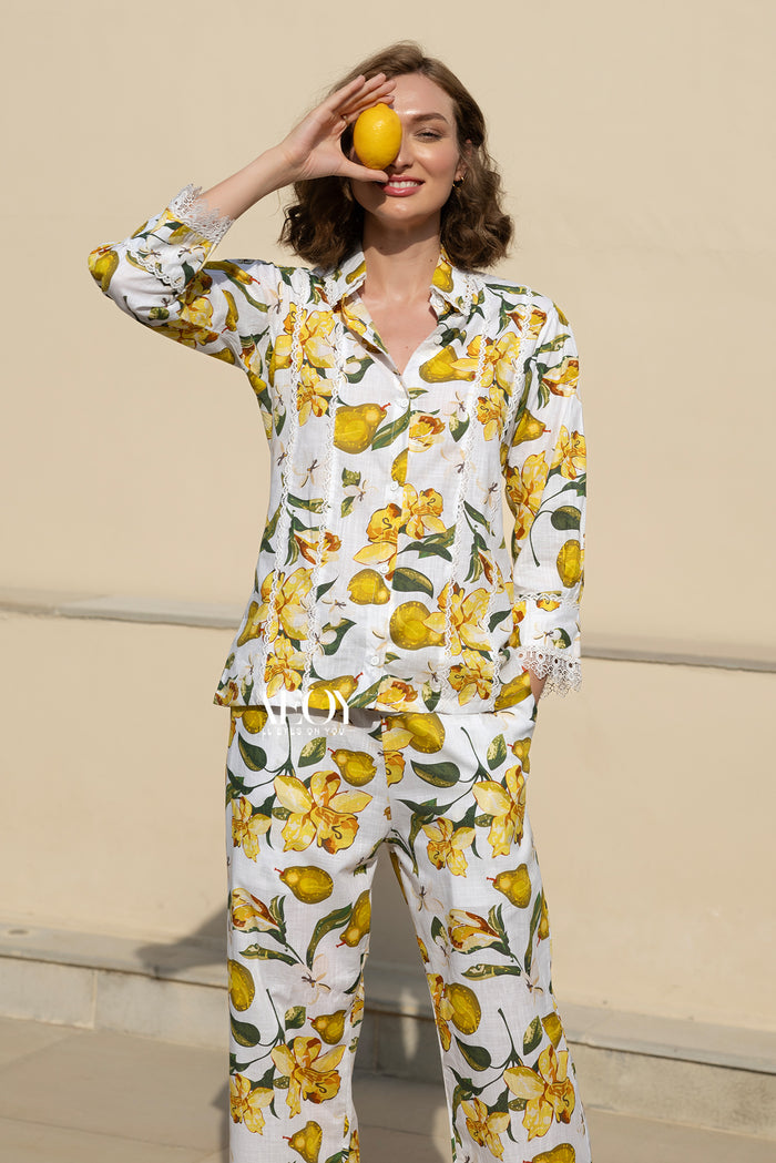 Yellow Summer-Co-ord Set
