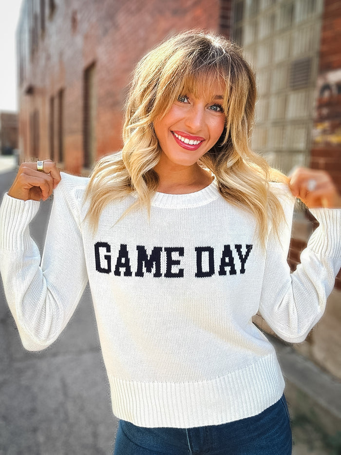 Z Supply Varsity Sand In Sweater